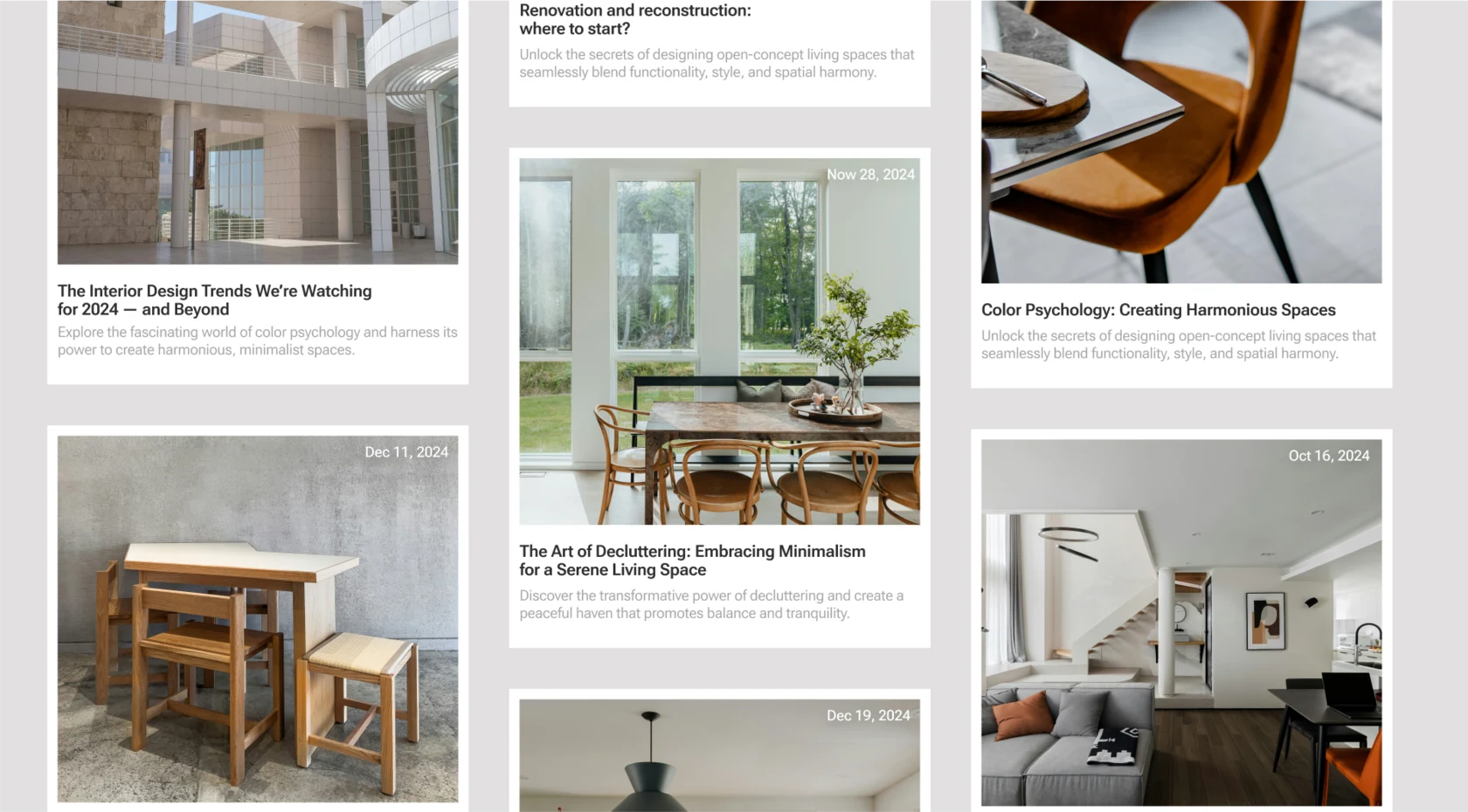 The design and renovation blog